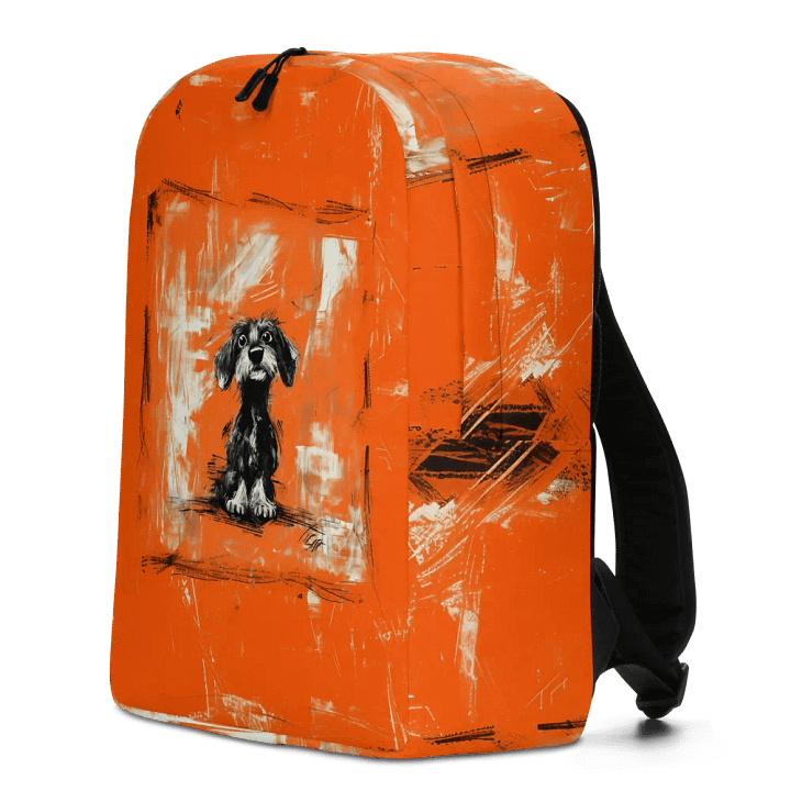 Batoh Jezevčík, oranžový product image (2)