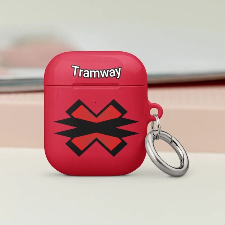 Coque Boîtiers AirPods Rouge product image (4)