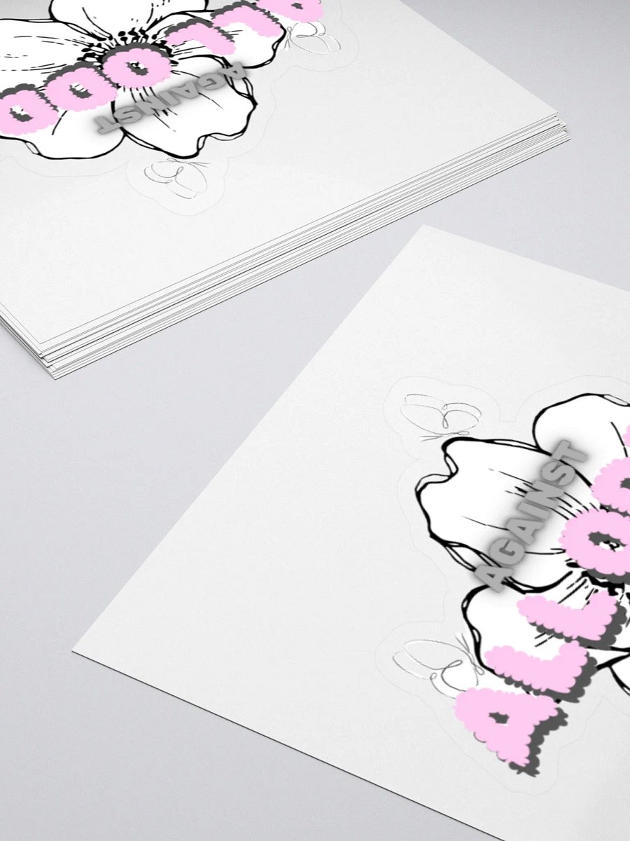 Floral Resilience Kiss Cut Stickers product image (4)