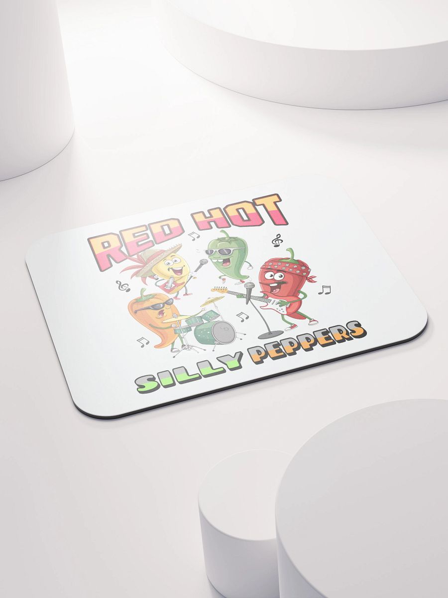 Red Hot Silly Peppers Music Mouse Pad product image (4)