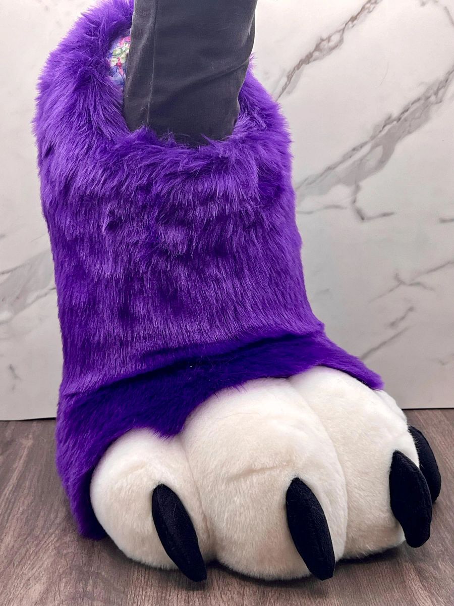 Slim Digigrade Fursuit Feetpaw Indoor and Outdoor Pattern [PDF DOWNLOAD] product image (6)