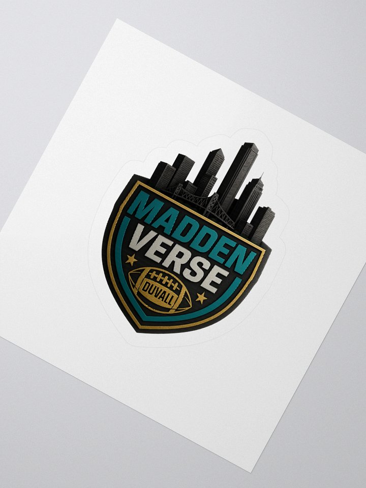 DUVALL FOOTBALL JACKSONVILLE CITYSCAPE STICKER product image (2)