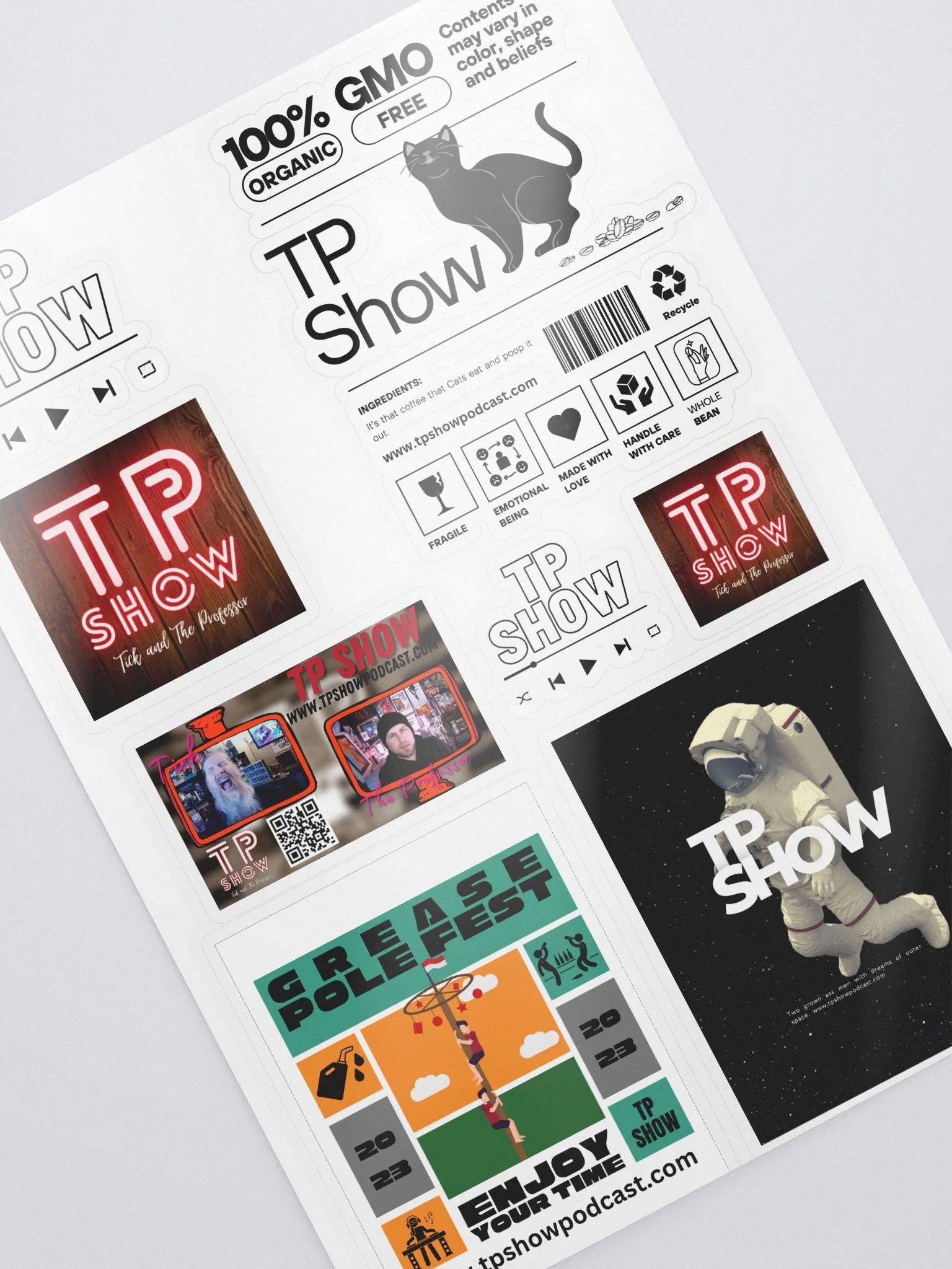 TP Show Sticker Sheet product image (2)