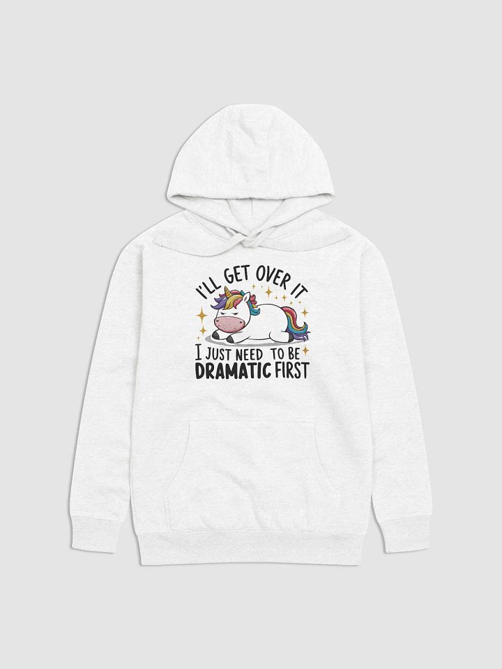 Dramatic Unicorn Vibes Premium Hoodie product image (1)