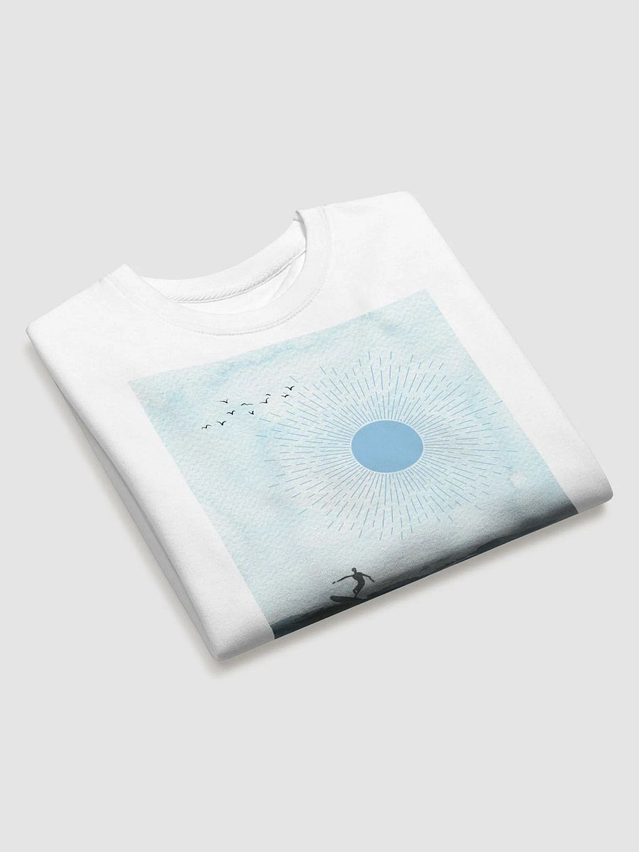 Tranquil Surfing Seascape Premium Sweatshirt product image (4)