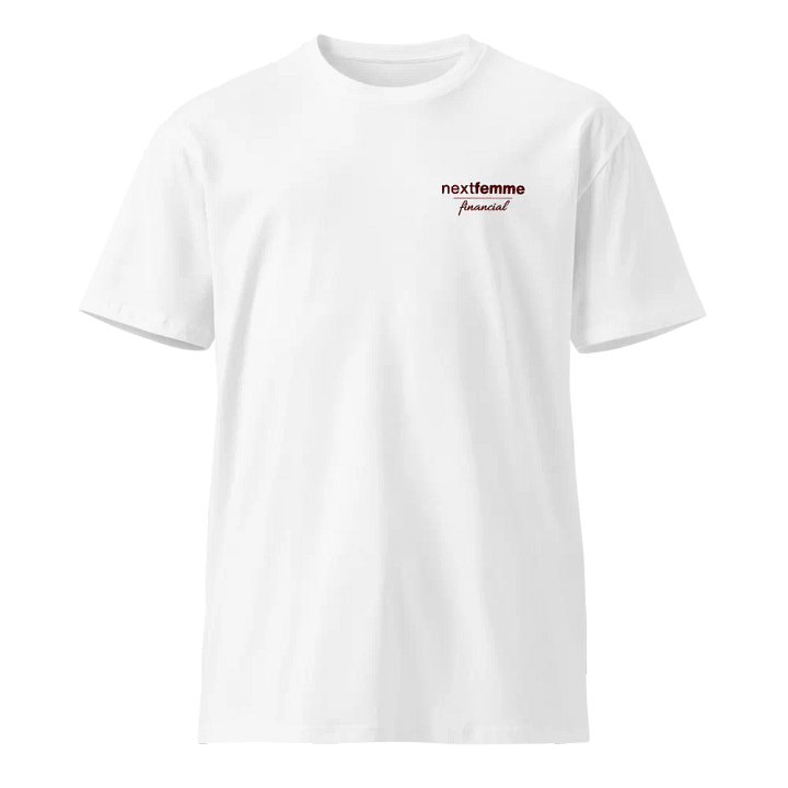 Supreme Comfort Premium Cotton Unisex Tee with Maroon Logotype product image (1)