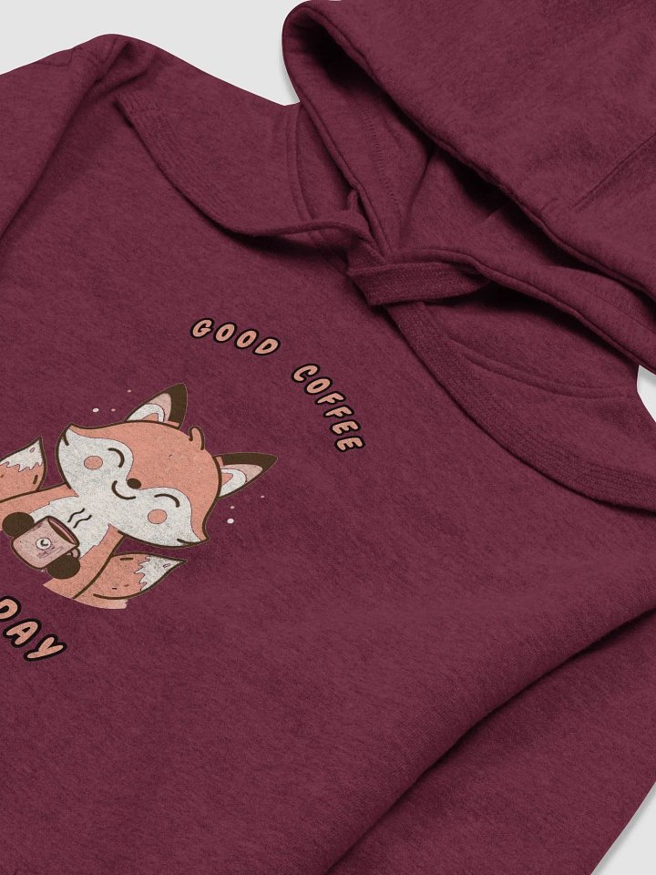 Smiling Fox Coffee Lover Hoodie product image (2)