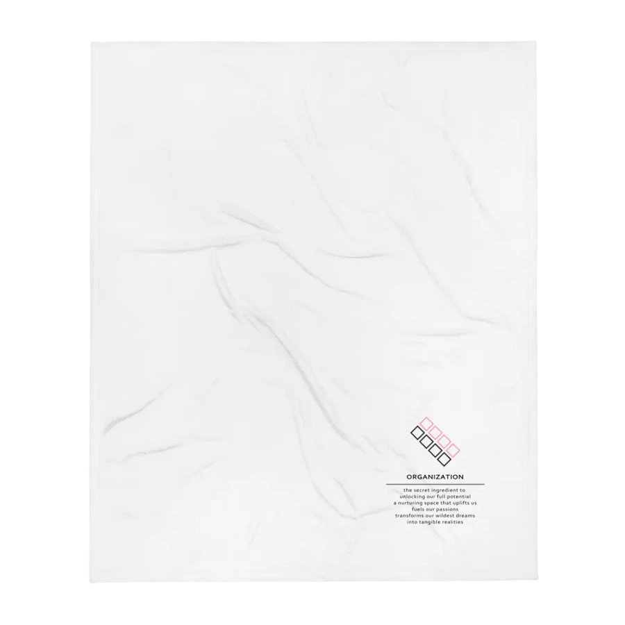 organization blanket - pink line product image (4)