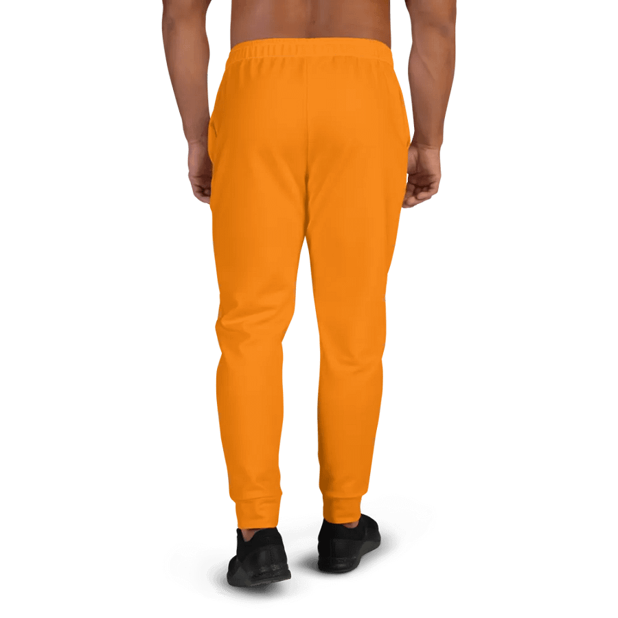 Plain Color Orange Joggers product image (2)
