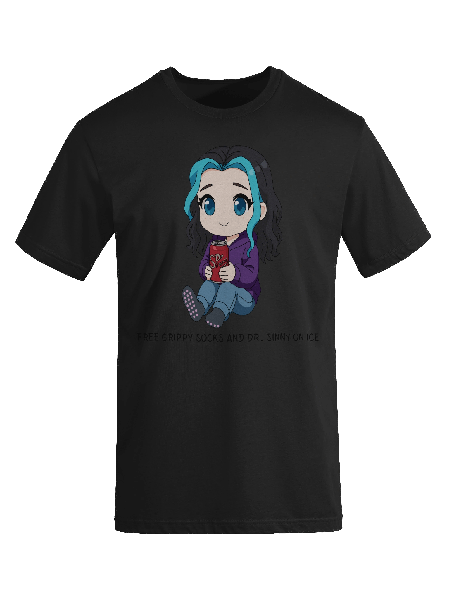 Free Grippy Socks And Dr. Sinny On Ice T Shirt product image (36)