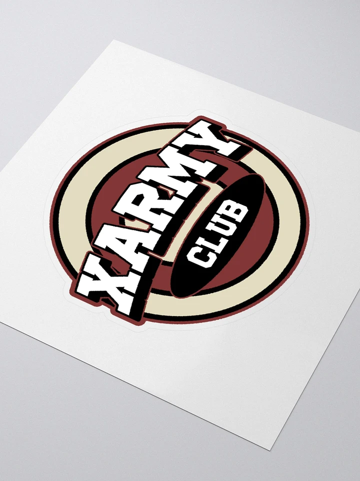 XARMY CLUB Zone Sticker product image (1)