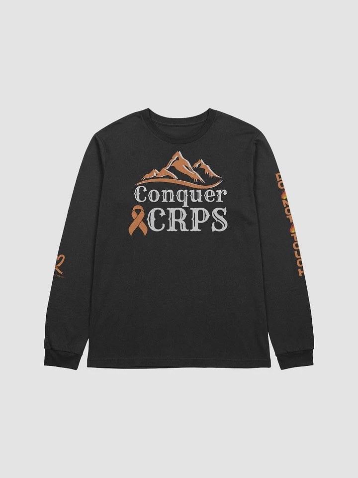 OFFICIAL Conquer CRPS Do Not Touch LEFT Arm 'Supersoft' Long Sleeve Shirt (Unisex) product image (1)