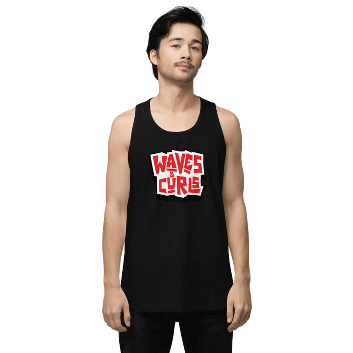 Waves & Curls Main Tank Top product image (1)
