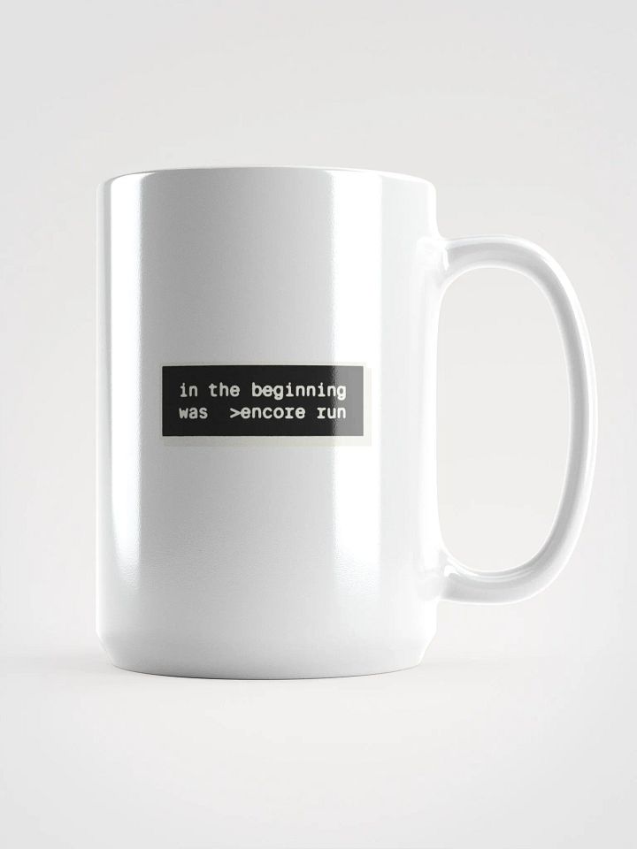 encore run Mug product image (1)