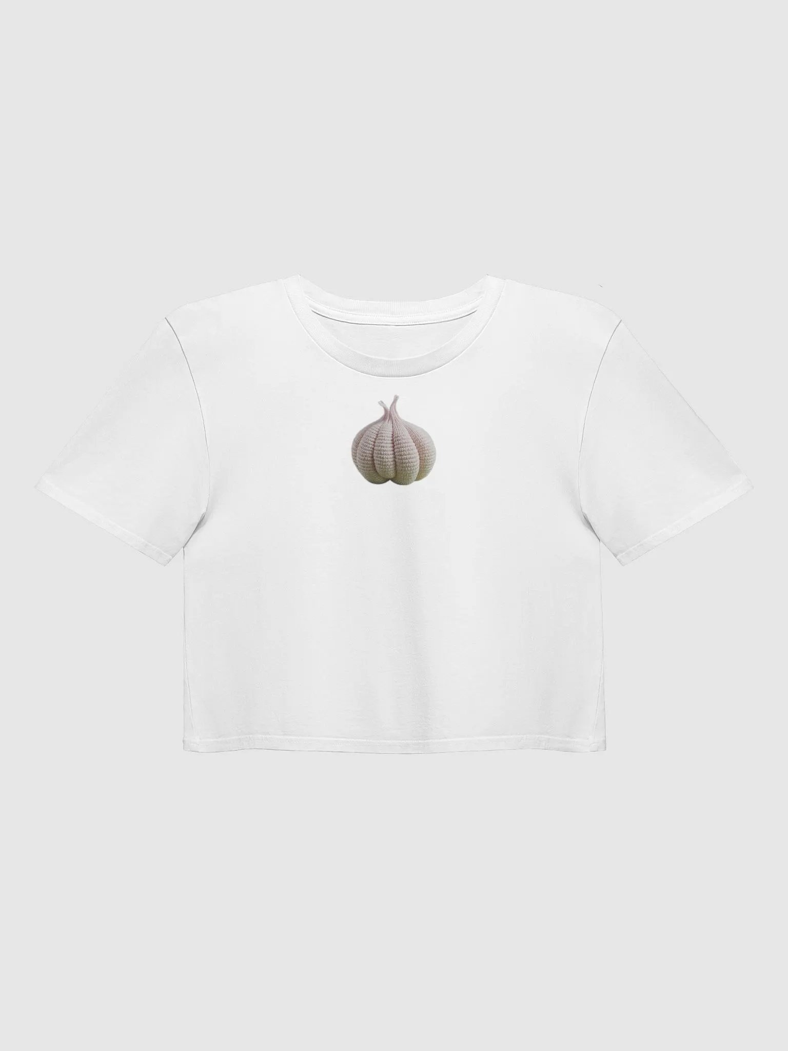 CozyAvocado Women's Premium Garlic Crop Top #5 product image (1)