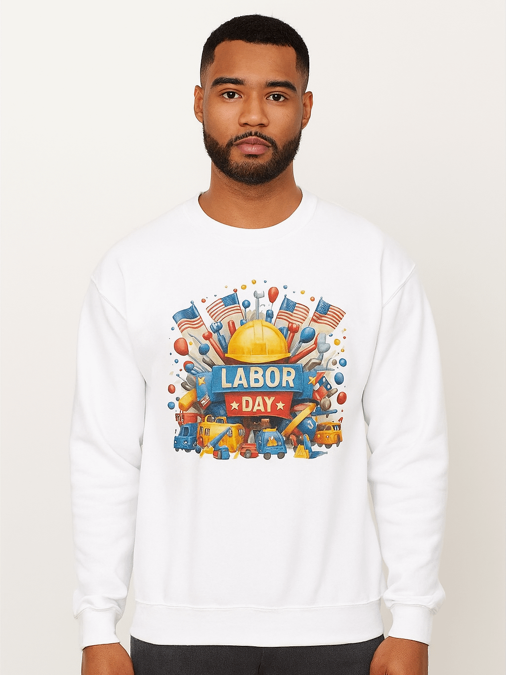 Labor Day Toolbox Crewneck Sweatshirt product image (1)