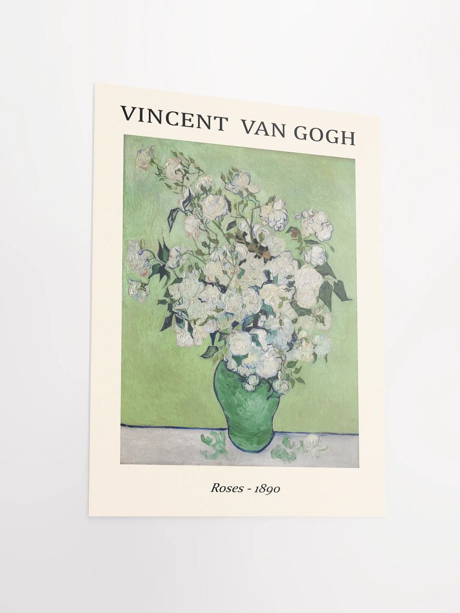 Classic art art poster 'Roses' by Vincent van Gogh product image (11)