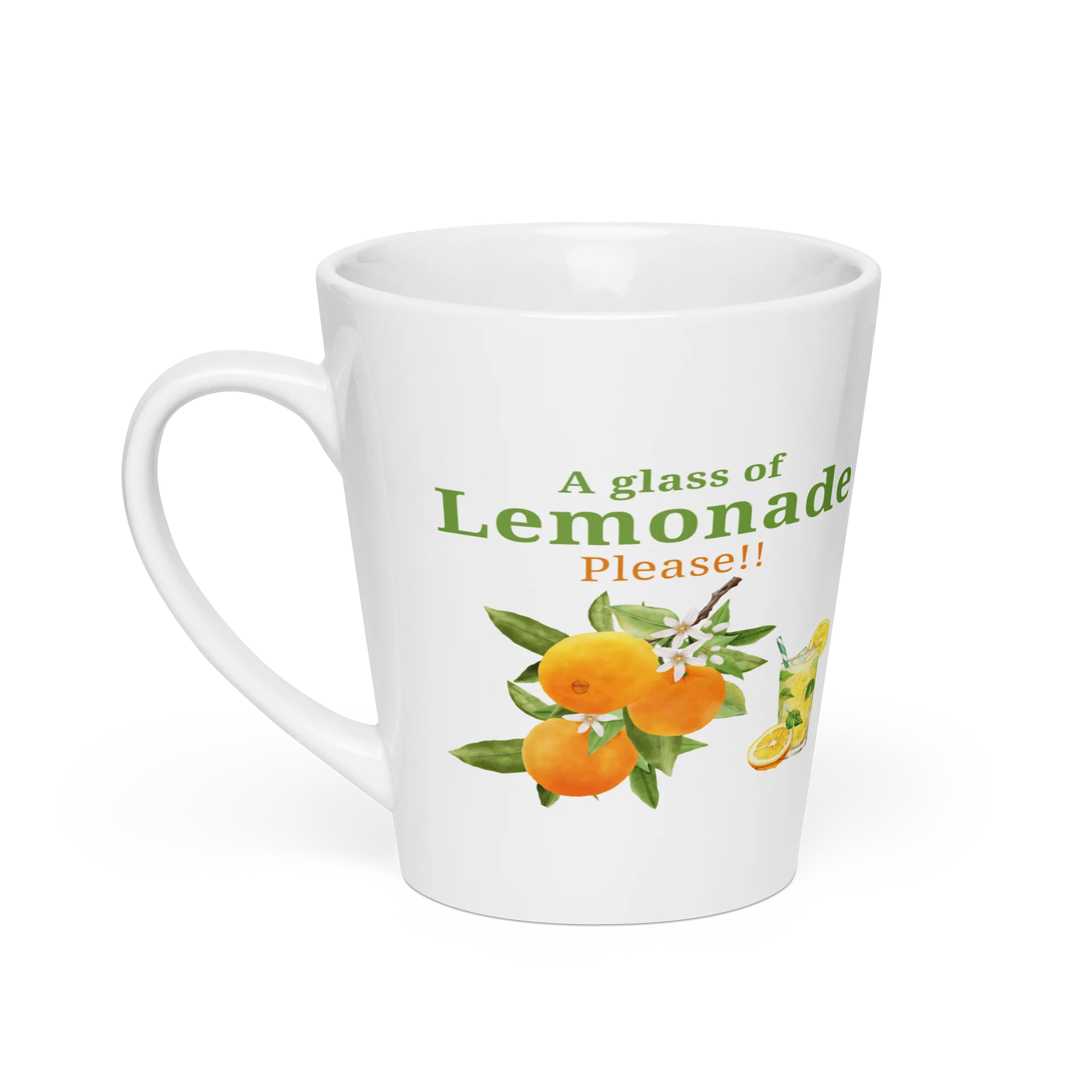 Citrus Delight Latte Mug product image (1)