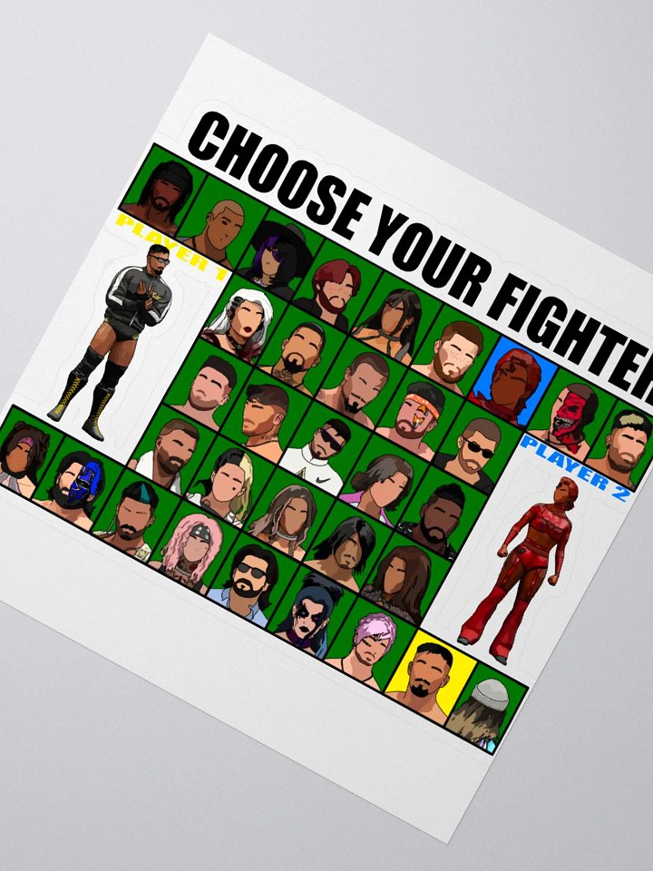 PEPW Choose Your Fighter Almir x Skaar Sticker product image (2)