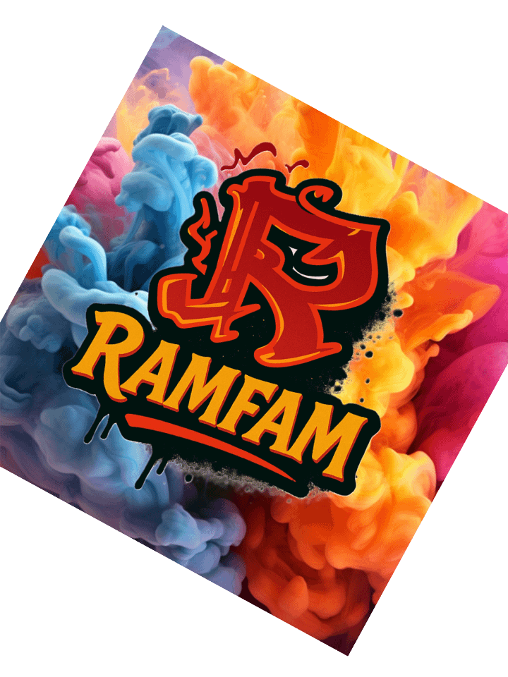 RamFam Explosive Color Sticker product image (2)