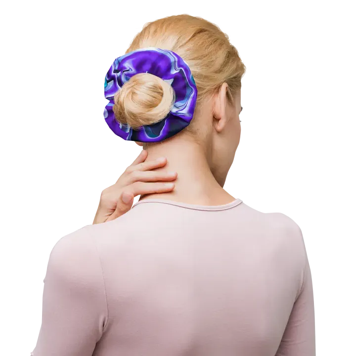Purple ripple Scrunche product image (2)
