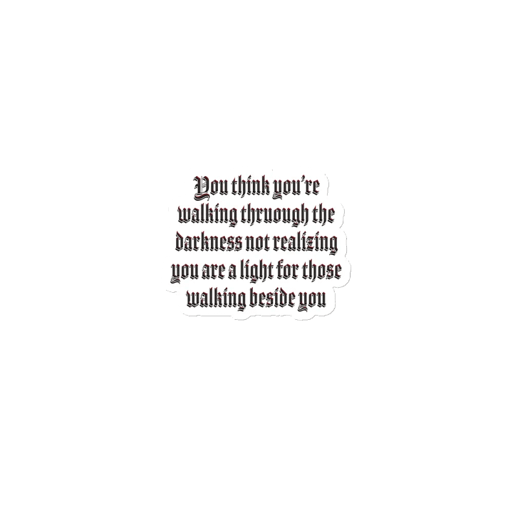 Positivity Darkness - Magnet product image (1)