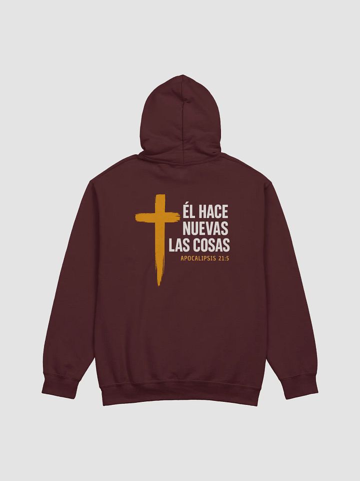 Sudadera Unisex Con Capucha | Él hace nuevas las cósas product image (37)
