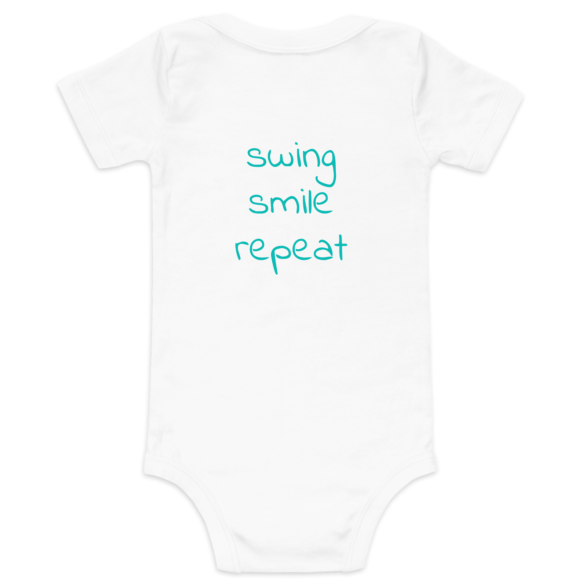 Vervet Monkey Baby Short Sleeve One Piece -Swing-Smile-Repeat product image (2)