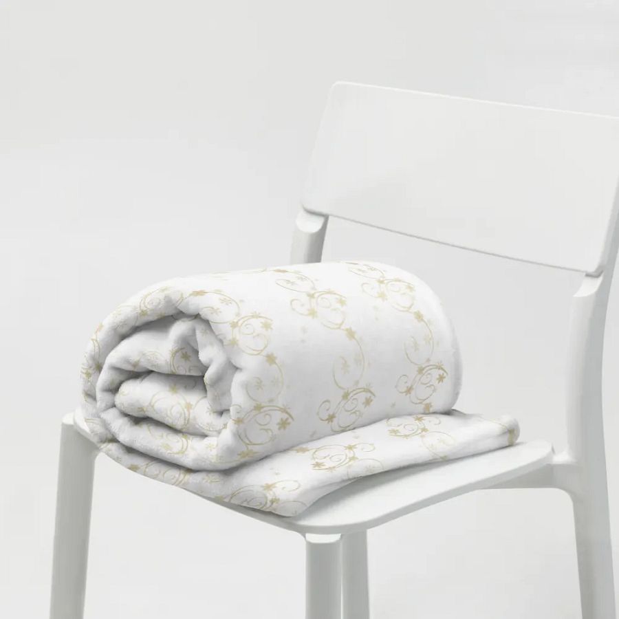 Golden Snowflakes Blanket product image (7)