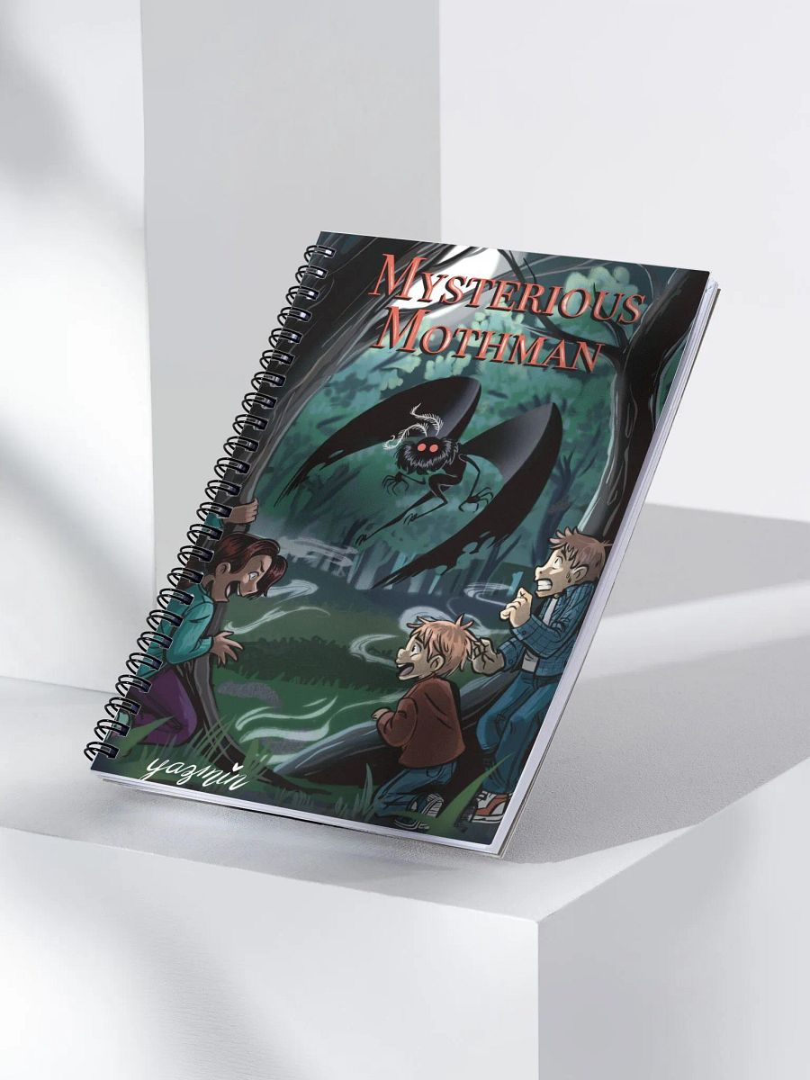 Mothman Encounter: Notebook Illustration product image (3)