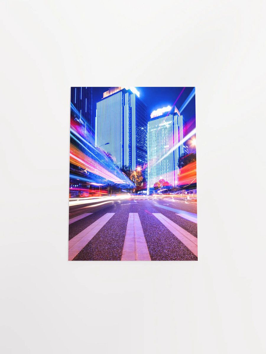 Neon light city #2 (synthwave/vaporwave/retrowave/cyberpunk) — aesthetic poster product image (9)