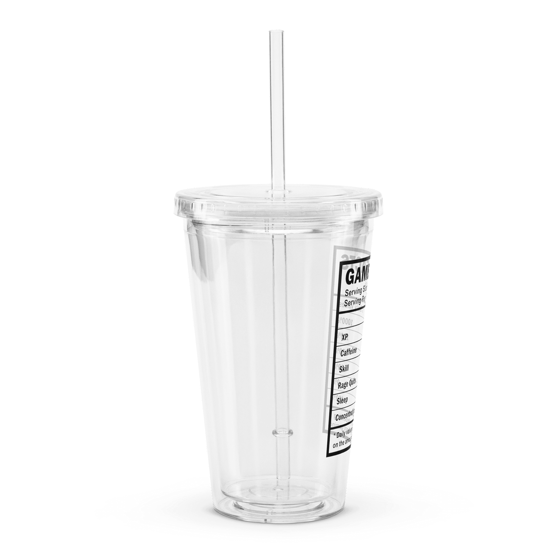 Gamer Facts 16 oz Plastic Tumbler product image (3)