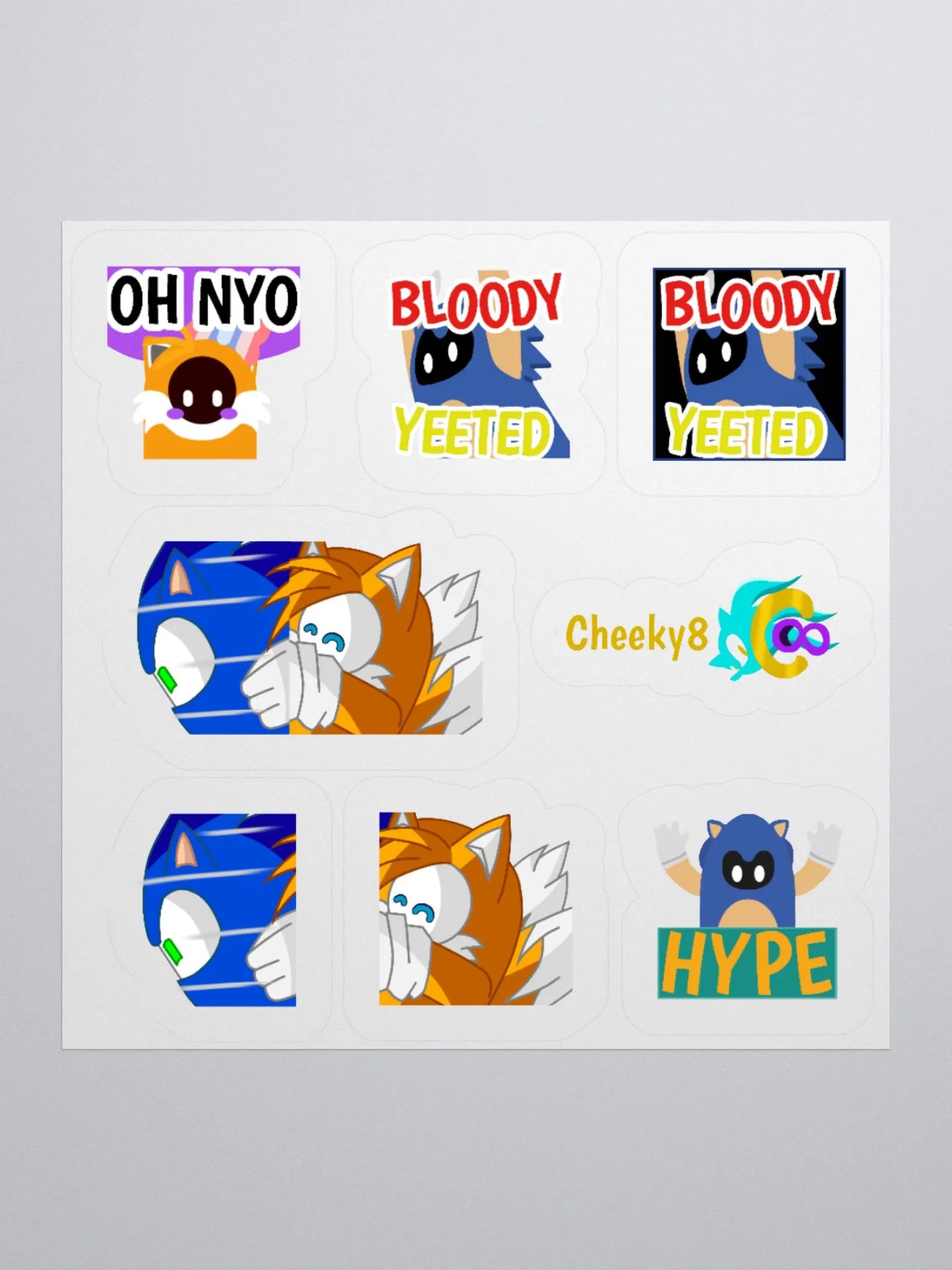 Fall Emotes Sticker Sheet product image (3)