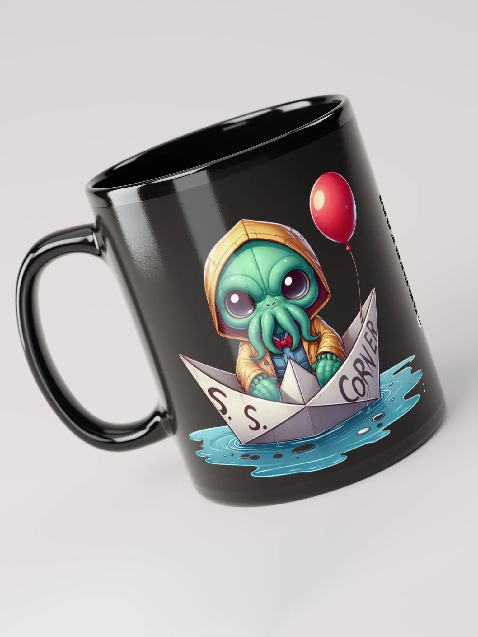 S.S. Corner Georgie Black Mug product image (5)