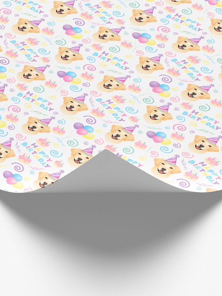 Labrador Retriever Birthday Wrapping Paper product image (2)