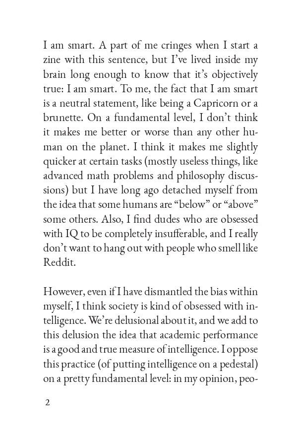 Gifted and other lies (zine) product image (3)