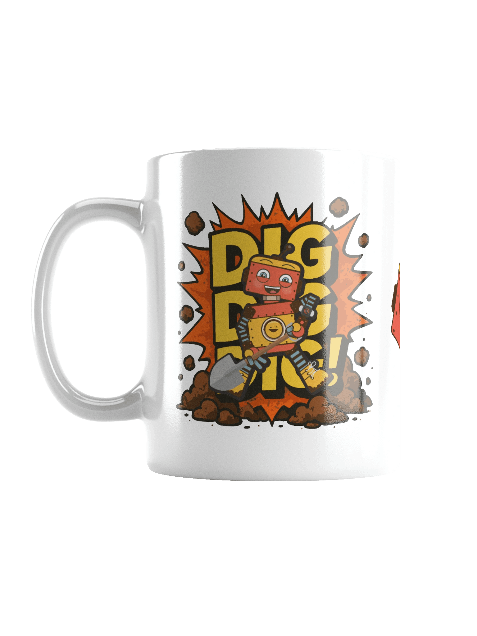 Dig Dig Dig All Day Long – Rusty Mug product image (1)