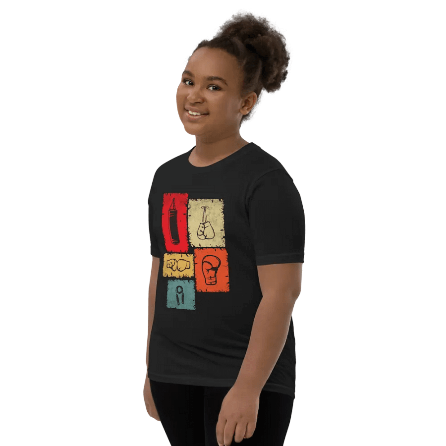 Grunge Boxing-Youth Cotton Tee product image (11)