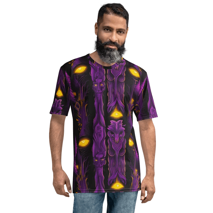Haunted Forest Glowing Eyes T Shirt product image (1)