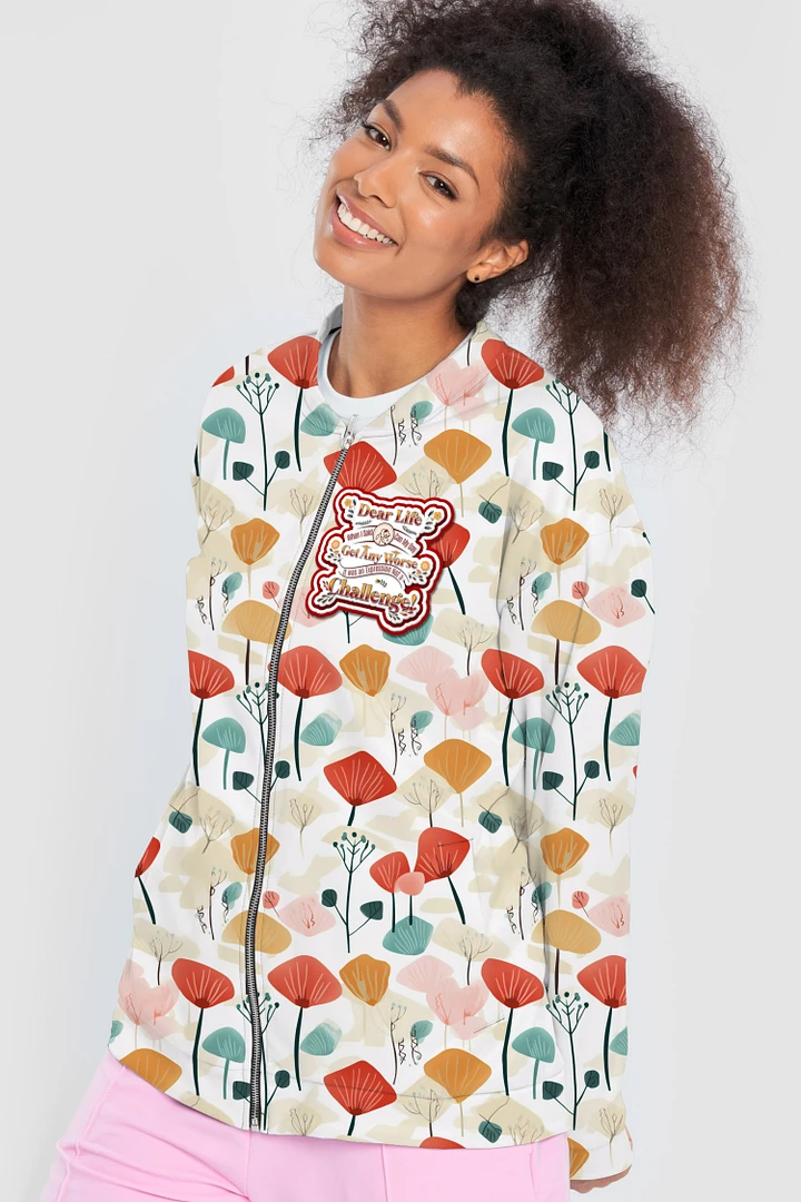 Funny Life Quote All Over Print Bomber Jacket product image (1)
