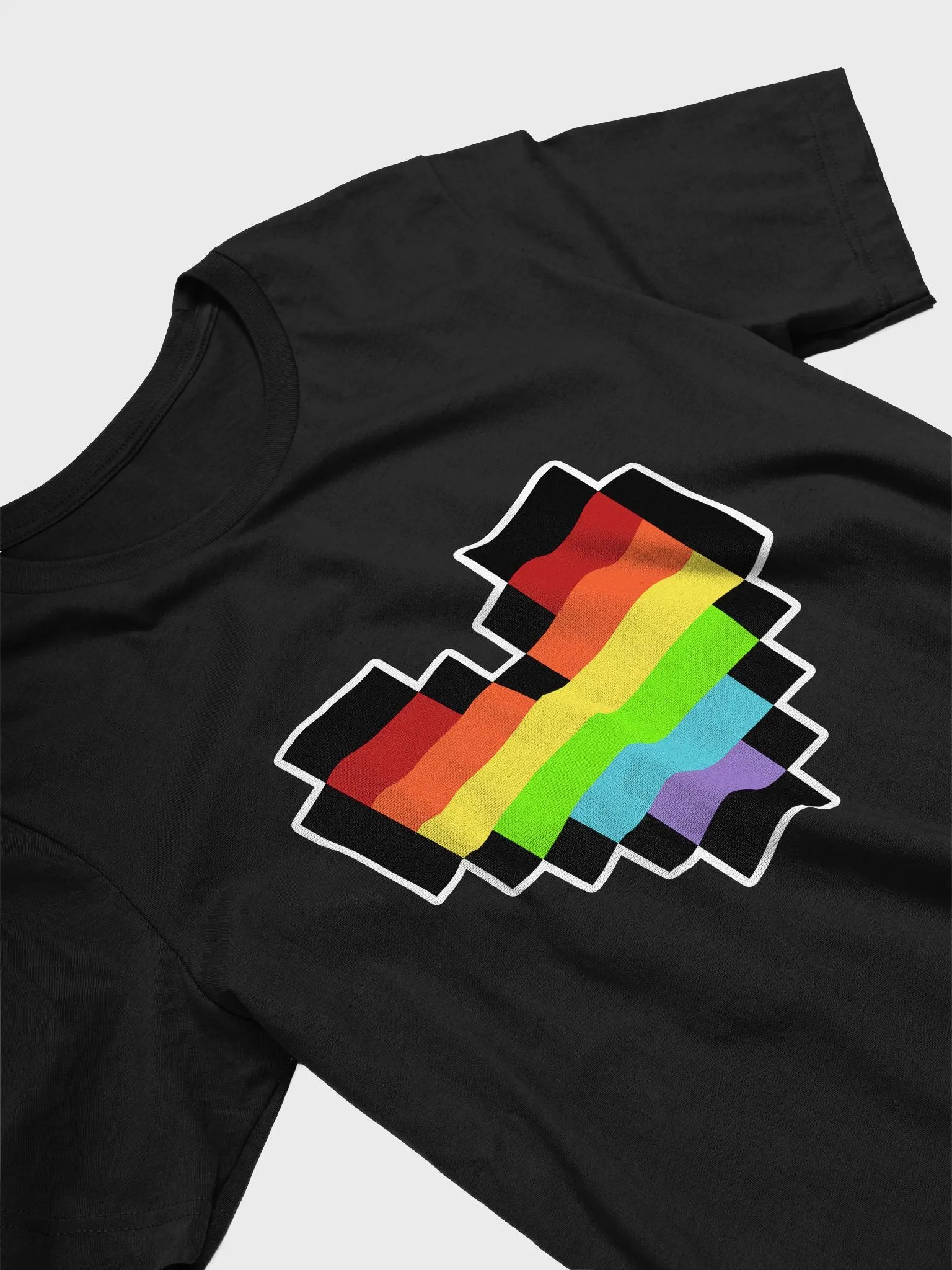 Pride Heart Emote Shirt product image (3)