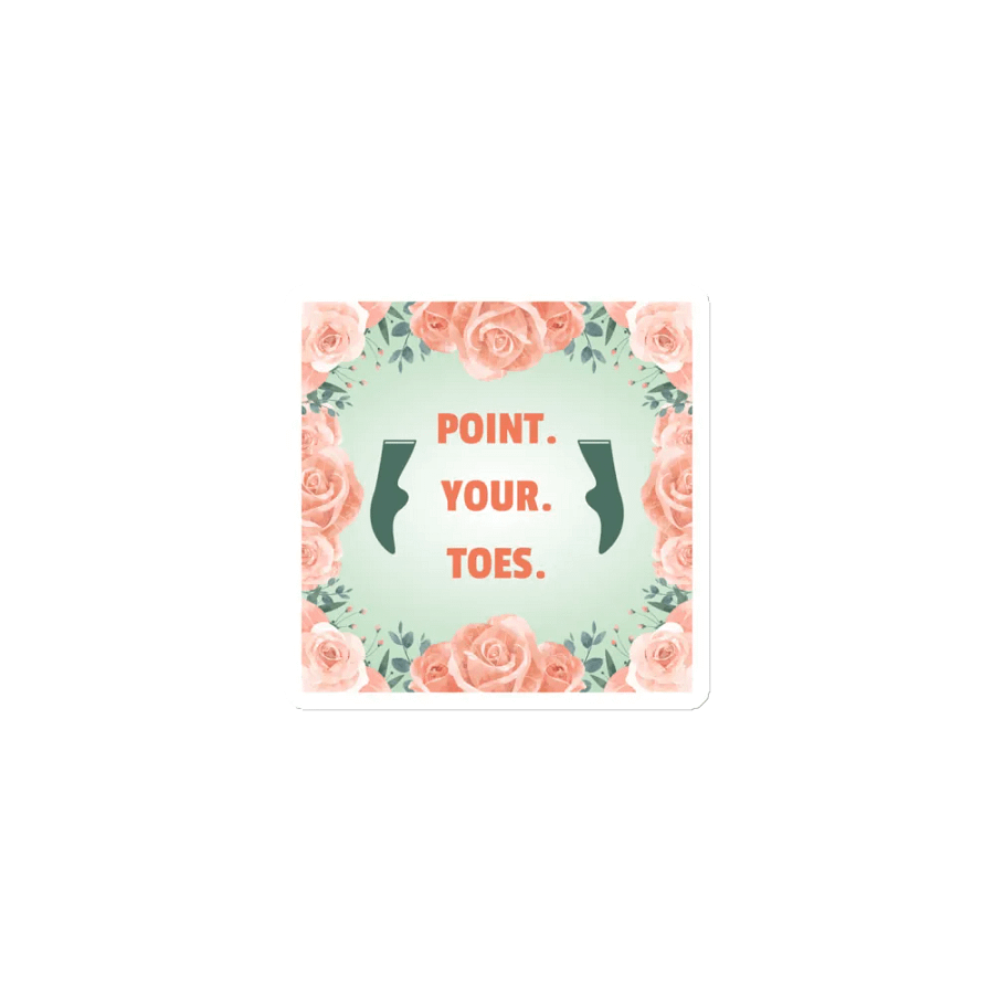 Point Your Toes (Magnet) product image (1)
