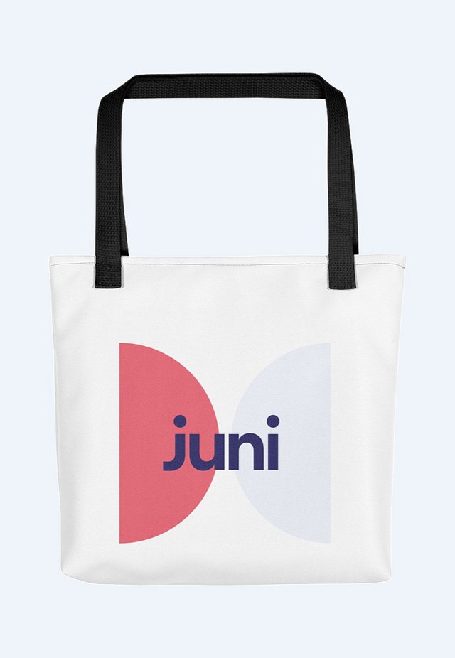 Juni 2 Half Moons White Tote product image (1)