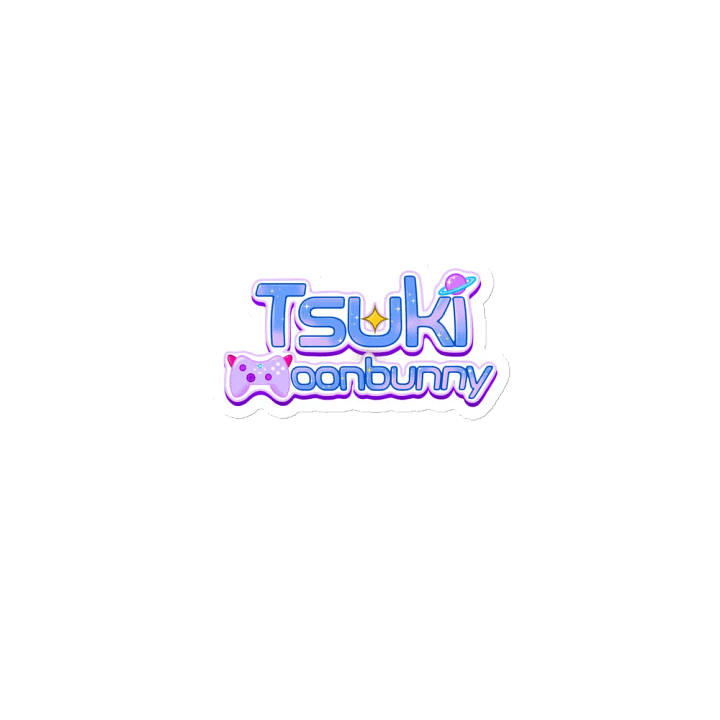 Tsuki the Moon Bunny Logo Magnet (2nd Gen) product image (1)