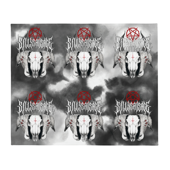 Sillysau5age Demonic Goat Blanket product image (2)