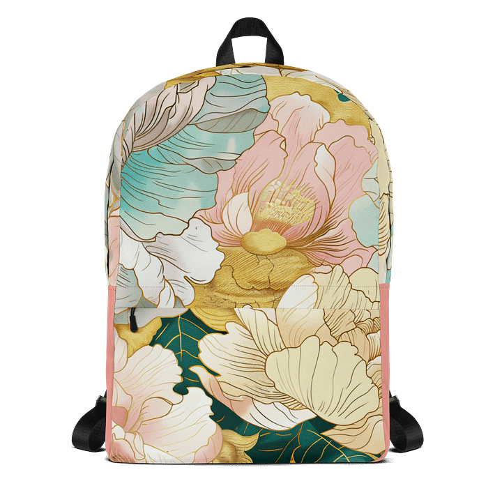 floral backpack product image (2)