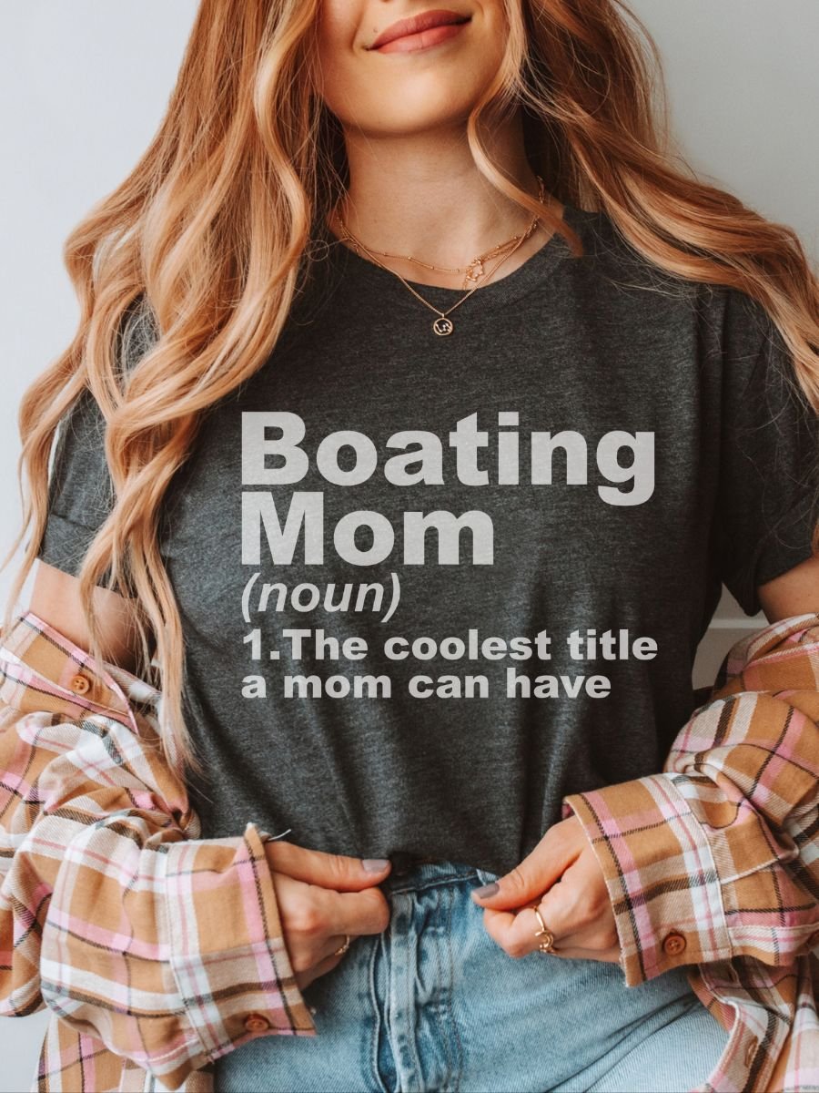 Boating Mom Bella+Canvas 3001 Unisex Tshirt product image (1)