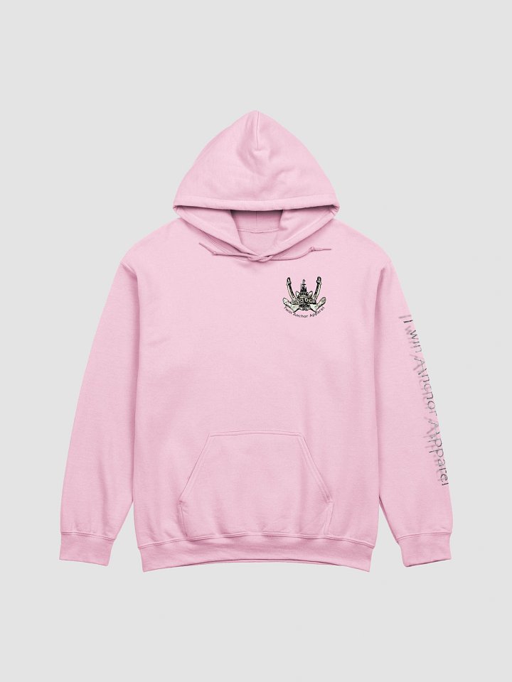 Chain Triangle - Three blade prop & Terri L. Brusco - Sleeve Twin Anchor Hoodie product image (2)