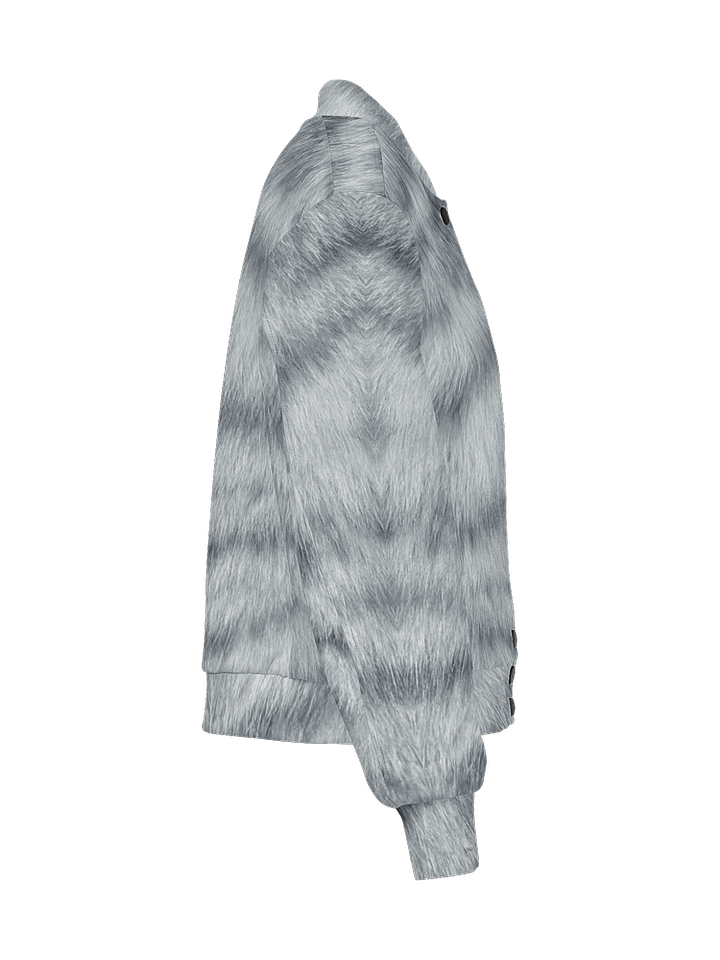 Silver Tabby Cat Premium Bomber Jacket (Unisex) product image (2)