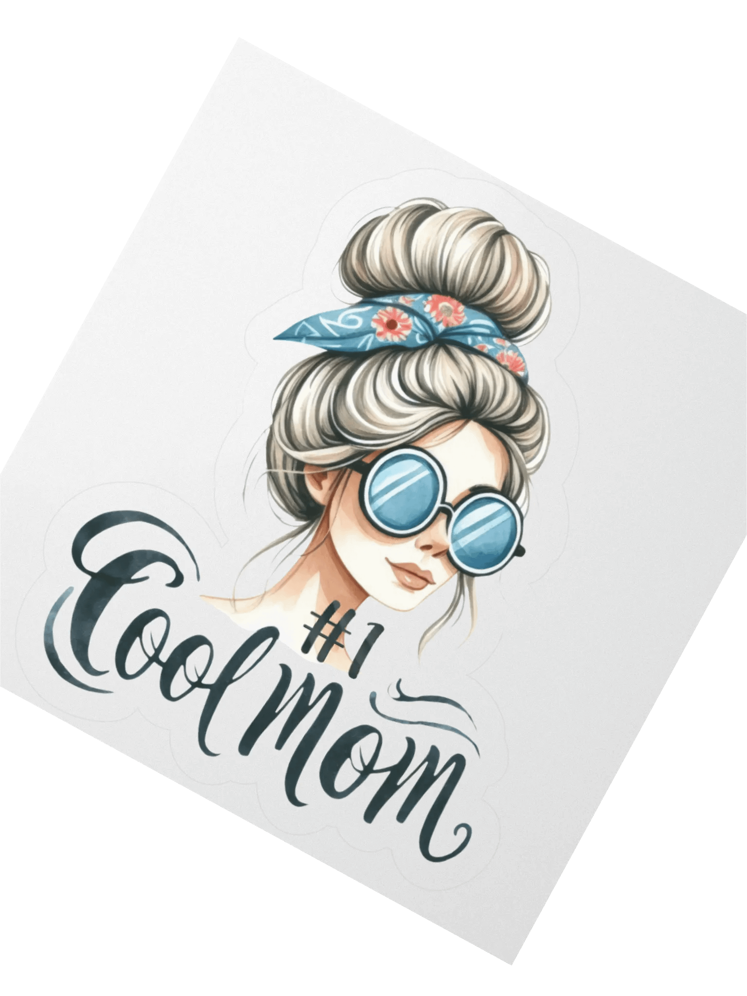 Cool Mom Illustrated Kiss Cut Stickers product image (5)